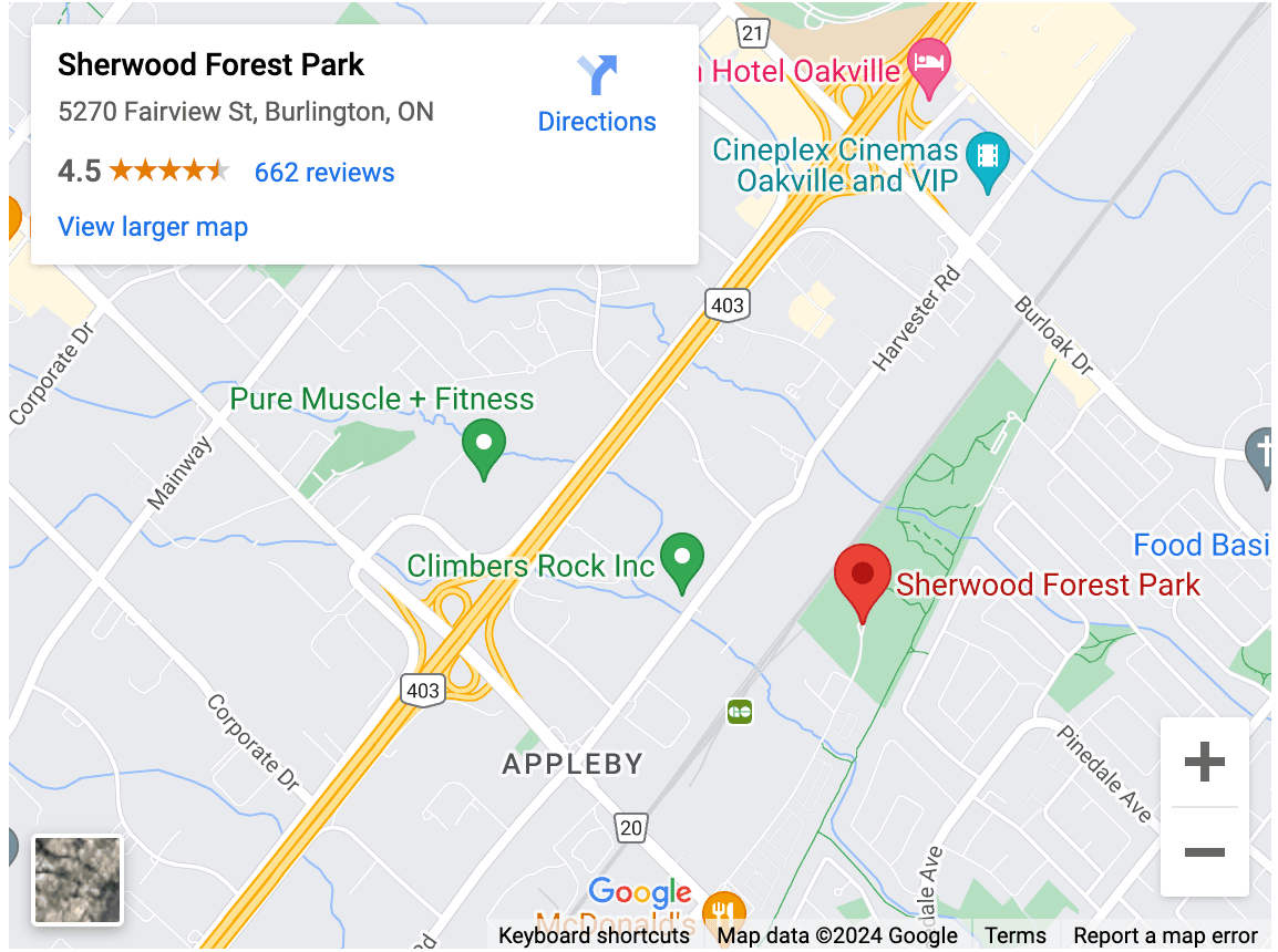 NOBS Location Map